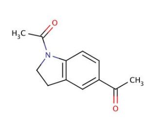 1,5-Diacetylindoline (CAS 16078-35-6) - chemical structure image
