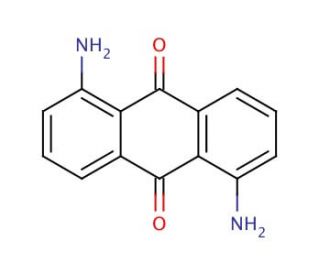 1,5-Diaminoanthraquinone (CAS 129-44-2) - chemical structure image