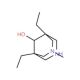 1,5-Diethyl-3-methyl-3,7-diaza-bicyclo[3.3.1]-nonan-9-ol - chemical structure image
