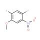 1,5-Difluoro-2-methoxy-4-nitrobenzene (CAS 179011-39-3) - chemical structure image