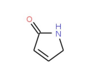 1,5-Dihydro-pyrrol-2-one (CAS 4031-15-6) - chemical structure image