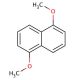 1,5-Dimethoxynaphthalene (CAS 10075-63-5) - chemical structure image