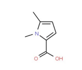 1,5-dimethyl-1H-pyrrole-2-carboxylic acid (CAS 73476-30-9) - chemical structure image