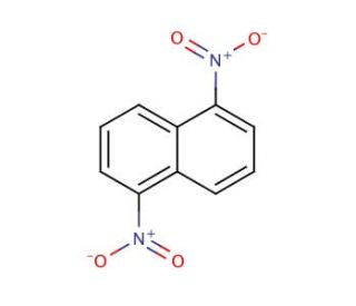 1,5-Dinitronaphthalene (CAS 605-71-0) - chemical structure image