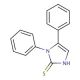 1,5-diphenyl-1H-imidazole-2-thiol - chemical structure image