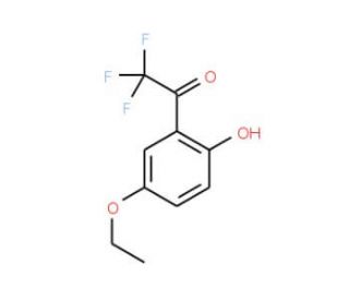 1-(5-ethoxy-2-hydroxyphenyl)-2,2,2-trifluoroethanone - chemical structure image