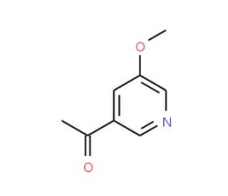 1-(5-Methoxypyridin-3-yl)ethanone (CAS 886364-74-5) - chemical structure image