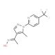 1-{5-methyl-1-[5-(trifluoromethyl)pyridin-2-yl]-1H-pyrazol-4-yl}ethanone oxime - chemical structure image