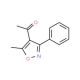 1-(5-Methyl-3-phenyl-4-isoxazolyl)-1-ethanone (CAS 19212-42-1) - chemical structure image