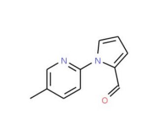 1-(5-Methyl-pyridin-2-yl)-1H-pyrrole-2-carbaldehyde - chemical structure image