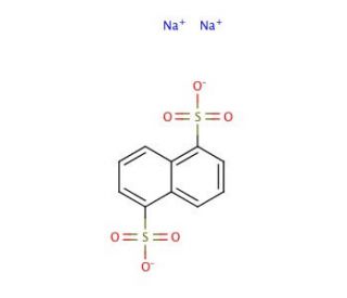 1,5-Naphthalenedisulfonic acid disodium salt (CAS 1655-29-4) - chemical structure image