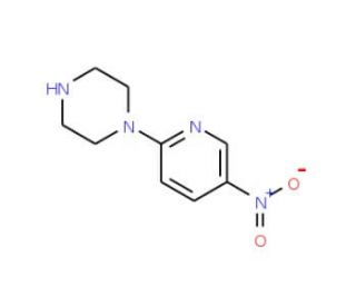 1-(5-Nitropyridin-2-yl)piperazine (CAS 82205-58-1) - chemical structure image