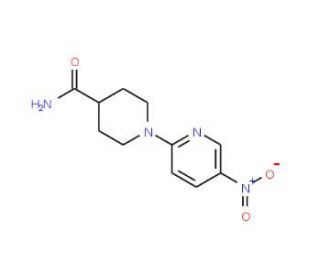 1-(5-Nitropyridin-2-yl)piperidine-4-carboxamide - chemical structure image