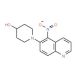 1-(5-Nitroquinolin-6-yl)piperidin-4-ol (CAS 1133115-89-5) - chemical structure image