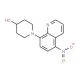 1-(5-Nitroquinolin-8-yl)piperidin-4-ol (CAS 1133115-76-0) - chemical structure image