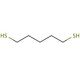1,5-Pentanedithiol (CAS 928-98-3) - chemical structure image