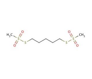 1,5-Pentanediyl Bismethanethiosulfonate (CAS 56-00-8) - chemical structure image