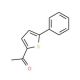 1-(5-phenylthien-2-yl)ethanone (CAS 1665-41-4) - chemical structure image