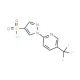 1-[5-(Trifluoromethyl)-2-pyridinyl]-1H-pyrazole-4-sulfonoyl chloride - chemical structure image