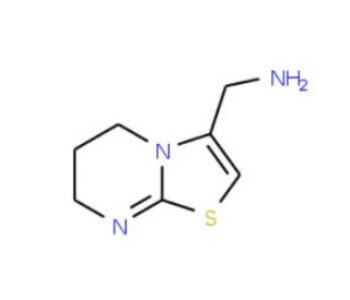 1-(6,7-Dihydro-5H-[1,3]thiazolo[3,2-a]pyrimidin-3-yl)methanamine - chemical structure image