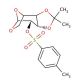 1,6-Anhydro-3,4-O-isopropylidene-2-tosyl-β-D-galactopyranose (CAS 81028-98-0) - chemical structure image