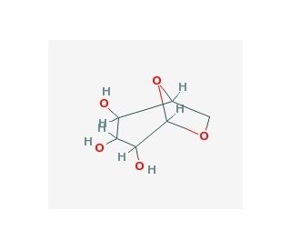 1,6-Anhydro-D-galactose (CAS 644-76-8) - chemical structure image