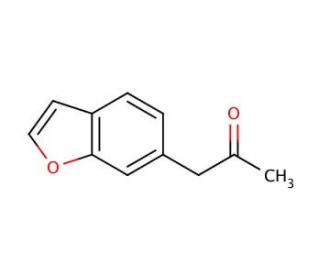 1-(6-Benzofuranyl)-2-propanone - chemical structure image
