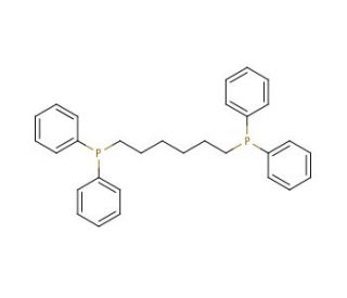 1,6-Bis(diphenylphosphino)hexane (CAS 19845-69-3) - chemical structure image
