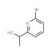 1-(6-Bromo-2-pyridinyl)-1-ethanol - chemical structure image