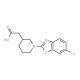 [1-(6-Chloro-1,3-benzoxazol-2-yl)piperidin-3-yl]-acetic acid - chemical structure image