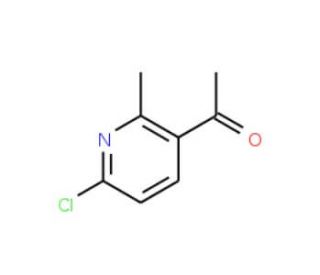 1-(6-Chloro-2-methyl-3-pyridinyl)-1-ethanone (CAS 15771-06-9) - chemical structure image