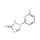 1-(6-Chloro-2-pyridyl)-1H-3-hydroxy-1,2,4-triazole (CAS 80714-26-7) - chemical structure image