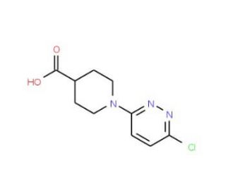 1-(6-Chloro-3-pyridazinyl)-4-piperidine-carboxylic acid (CAS 339276-34-5) - chemical structure image
