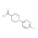 1-(6-Chloro-3-pyridazinyl)-4-piperidine-carboxylic acid (CAS 339276-34-5) - chemical structure image