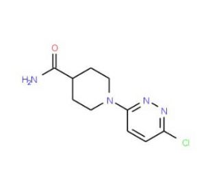 1-(6-Chloro-3-pyridazinyl)piperidine-4-carboxamide (CAS 303149-97-5) - chemical structure image