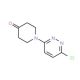 1-(6-Chloropyridazin-3-yl)piperidin-4-one (CAS 303149-95-3) - chemical structure image