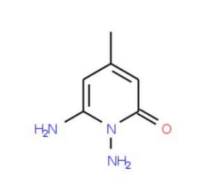 1,6-diamino-4-methylpyridin-2(1H)-one - chemical structure image