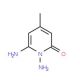 1,6-diamino-4-methylpyridin-2(1H)-one - chemical structure image