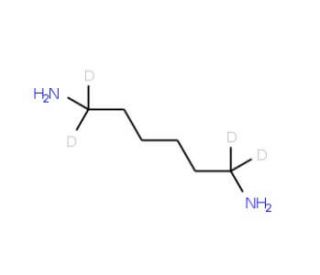 1,6-Diaminohexane-1,1,6,6-d4 (CAS 115797-49-4) - chemical structure image