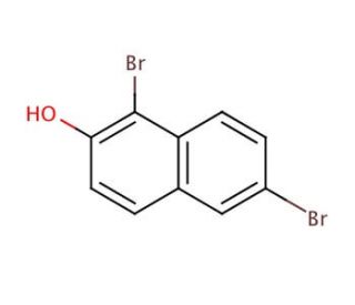 1,6-Dibromo-2-naphthol (CAS 16239-18-2) - chemical structure image