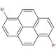 1,6-Dibromopyrene (CAS 27973-29-1) - chemical structure image