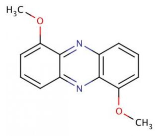 1,6-Dimethoxyphenazine - chemical structure image