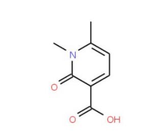 1,6-Dimethyl-2-oxo-1,2-dihydro-pyridine-3-carboxylic acid (CAS 889939-62-2) - chemical structure image