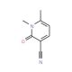 1,6-dimethyl-2-oxo-1,2-dihydropyridine-3-carbonitrile - chemical structure image