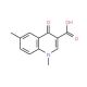 1,6-Dimethyl-4-oxo-1,4-dihydro-quinoline-3-carboxylic acid (CAS 51726-43-3) - chemical structure image