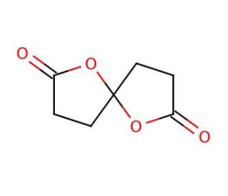 1,6-Dioxaspiro[4.4]nonane-2,7-dione (CAS 3505-67-7) - chemical structure image