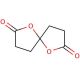 1,6-Dioxaspiro[4.4]nonane-2,7-dione (CAS 3505-67-7) - chemical structure image