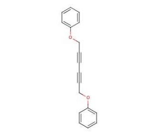1,6-Diphenoxy-2,4-hexadiyne (CAS 30980-37-1) - chemical structure image