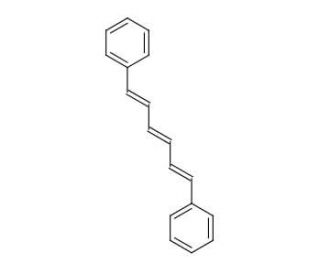 1,6-Diphenyl-1,3,5-hexatriene (CAS 1720-32-7) - chemical structure image