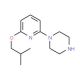1-(6-Isobutoxy-2-pyridyl)piperazine - chemical structure image